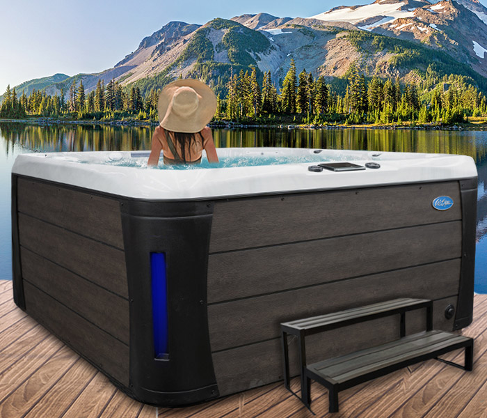 Calspas hot tub being used in a family setting - hot tubs spas for sale North Conway